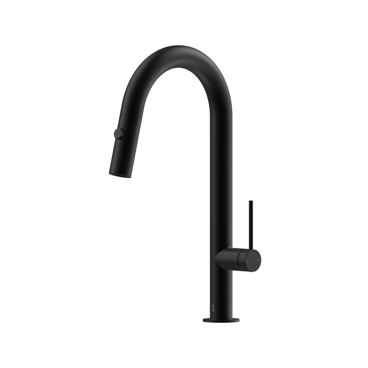 Argia Pull Out Kitchen Mixer with Curve Spout