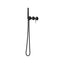 Argia Wall Mixer with Diverter & Hand Shower Lead Free