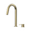 Argia Hob Sink Mixer Set 200 Curved Spout Lead Free