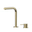 Argia Hob Basin Mixer Set 175 Right Angle Spout Lead Free