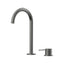 Argia Hob Basin Mixer Set 175 Curved Spout Lead Free