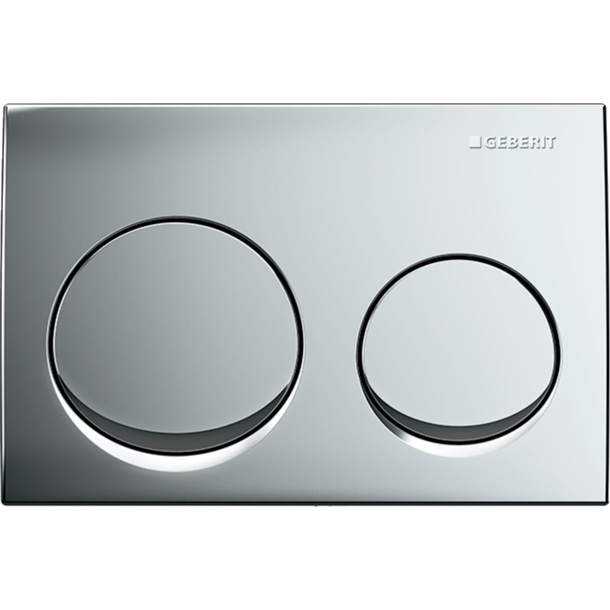 Mercio Geberit Alpha25 Round Flush Plate – Bright Chrome