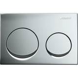 Mercio Geberit Alpha25 Round Flush Plate – Bright Chrome