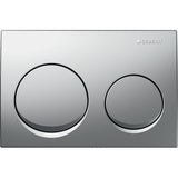 Mercio Geberit Alpha25 Round Flush Plate – Matte Chrome