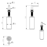 Mica Invisible Soap Dispenser
