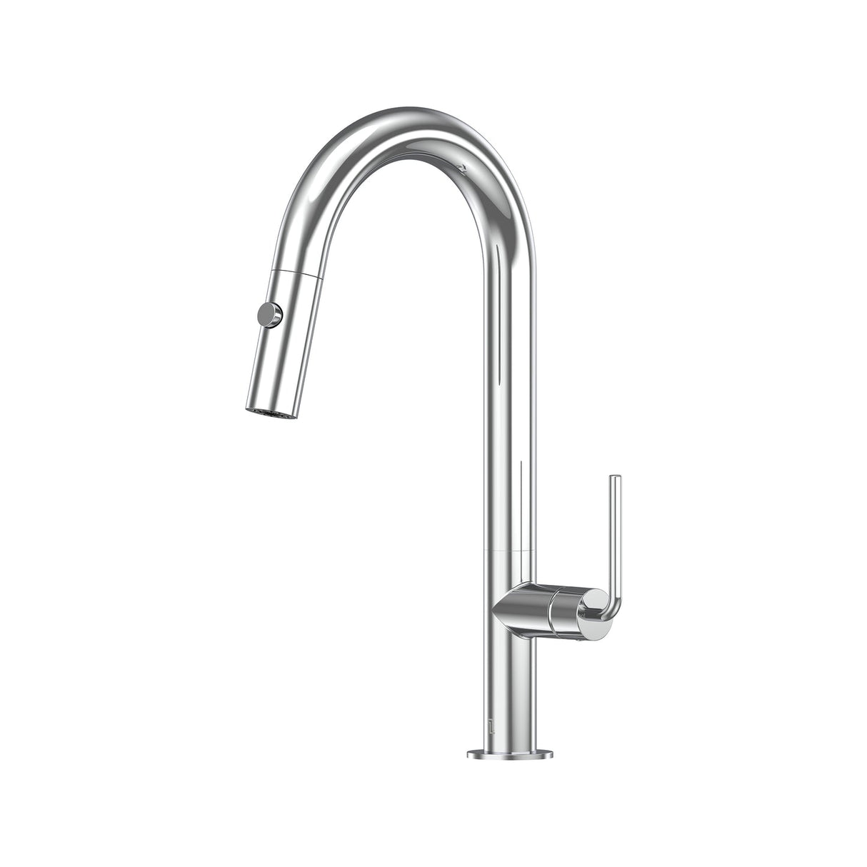 Meira Pull Out Spray Sink Mixer 200 Curved Spout Lead Free