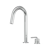 Meira Hob Sink Mixer Set 200 Curved Spout Lead Free