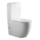 Alexander-R Rimless Nano-Glaze Toilet Suite (Gloss White)