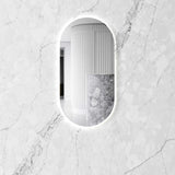 NOOSA LED Oval Frameless Mirror 900x450mm