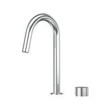 Cahya Hob Progressive Sink Mixer Set 200 Curved Spout Brushed Gold Lead Free