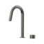 Cahya Hob Progressive Sink Mixer Set 200 Curved Spout Brushed Gold Lead Free
