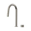 Cahya Hob Progressive Pull Out Spray Sink Mixer Set 200 Curved Spout Brushed Gold Lead Free