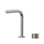 Cahya Hob Progressive Basin Mixer Set 175 Right Angle Spout Brushed Gold Lead Free