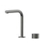 Cahya Hob Progressive Basin Mixer Set 175 Right Angle Spout Brushed Gold Lead Free