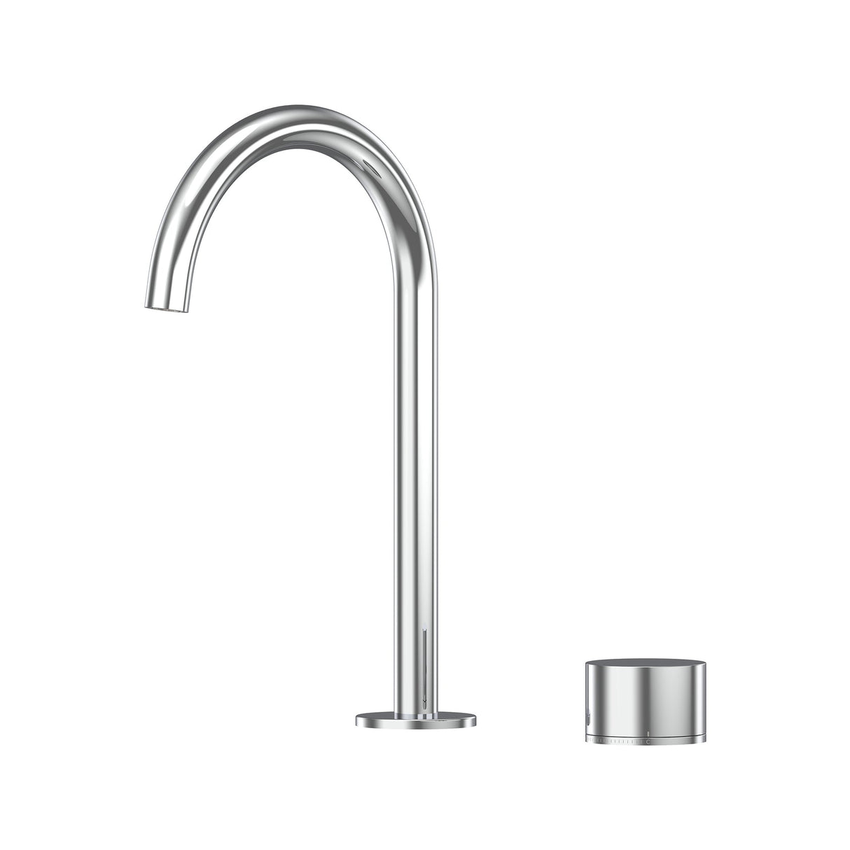 Cahya Hob Progressive Basin Mixer Set 175 Curved Spout Lead Free