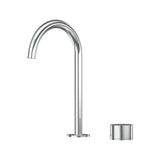 Cahya Hob Progressive Basin Mixer Set 175 Curved Spout Lead Free