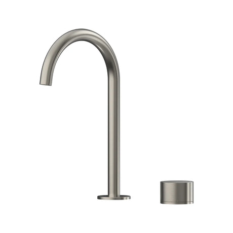 Cahya Hob Progressive Basin Mixer Set 175 Curved Spout Lead Free