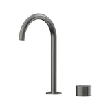 Cahya Hob Progressive Basin Mixer Set 175 Curved Spout Lead Free