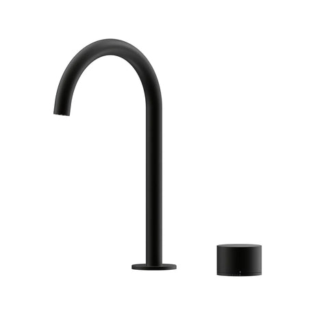 Cahya Hob Progressive Basin Mixer Set 175 Curved Spout Lead Free
