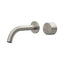 Cahya Wall Basin/Bath Progressive Mixer Set 180 Curved Spout Lead Free
