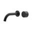 Cahya Wall Basin/Bath Progressive Mixer Set 180 Curved Spout Lead Free