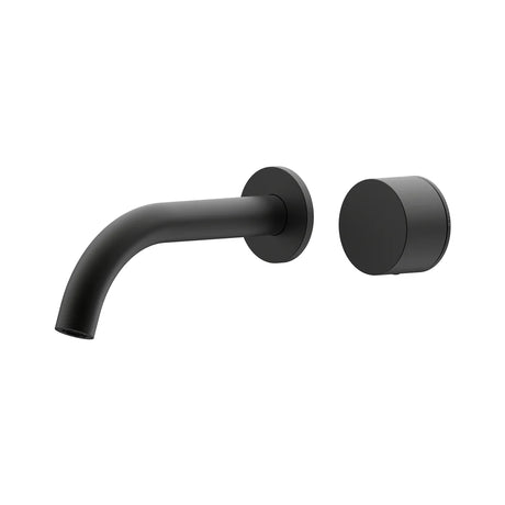Cahya Wall Basin/Bath Progressive Mixer Set 180 Curved Spout Lead Free