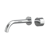 Cahya Wall Basin/Bath Progressive Mixer Set 220 Curved Spout Lead Free