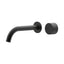 Cahya Wall Basin/Bath Progressive Mixer Set 220 Curved Spout Lead Free