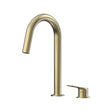 Sereia Hob Sink Mixer Set 200 Curved Spout Lead Free