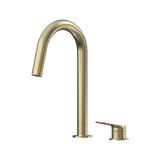 Sereia Hob Sink Mixer Set 200 Curved Spout Lead Free