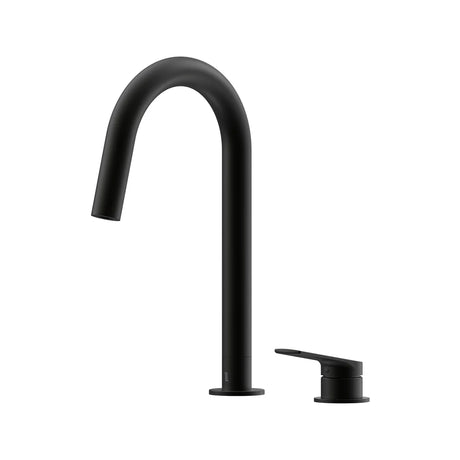 Sereia Hob Sink Mixer Set 200 Curved Spout Lead Free