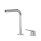 Sereia Hob Basin Mixer Set 175 Right Angle Spout Lead Free