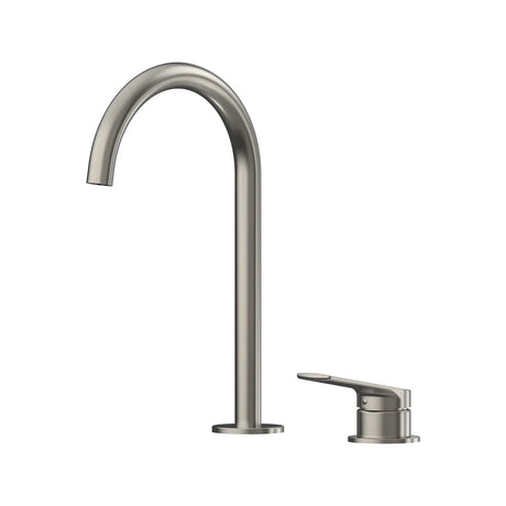 Sereia Hob Basin Mixer Set 175 Curved Spout Lead Free