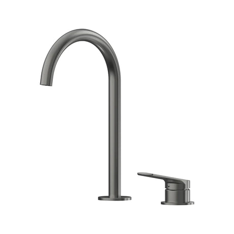 Sereia Hob Basin Mixer Set 175 Curved Spout Lead Free