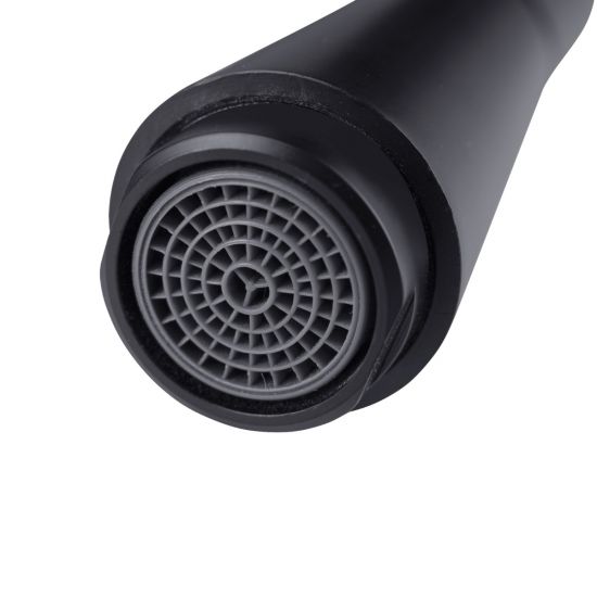 AQU Round Pull Out Kitchen Sink Mixer Tap