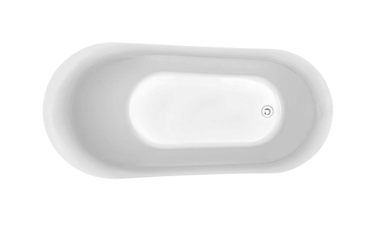 ROMANO Freestanding Bathtub Overflow 1700mm/1500mm