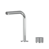 Leggero Hob Progressive Basin Mixer Set 175 Right Angle Spout Lead Free