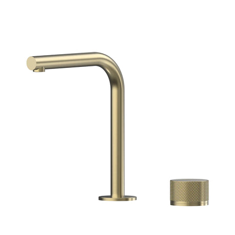 Leggero Hob Progressive Basin Mixer Set 175 Right Angle Spout Lead Free
