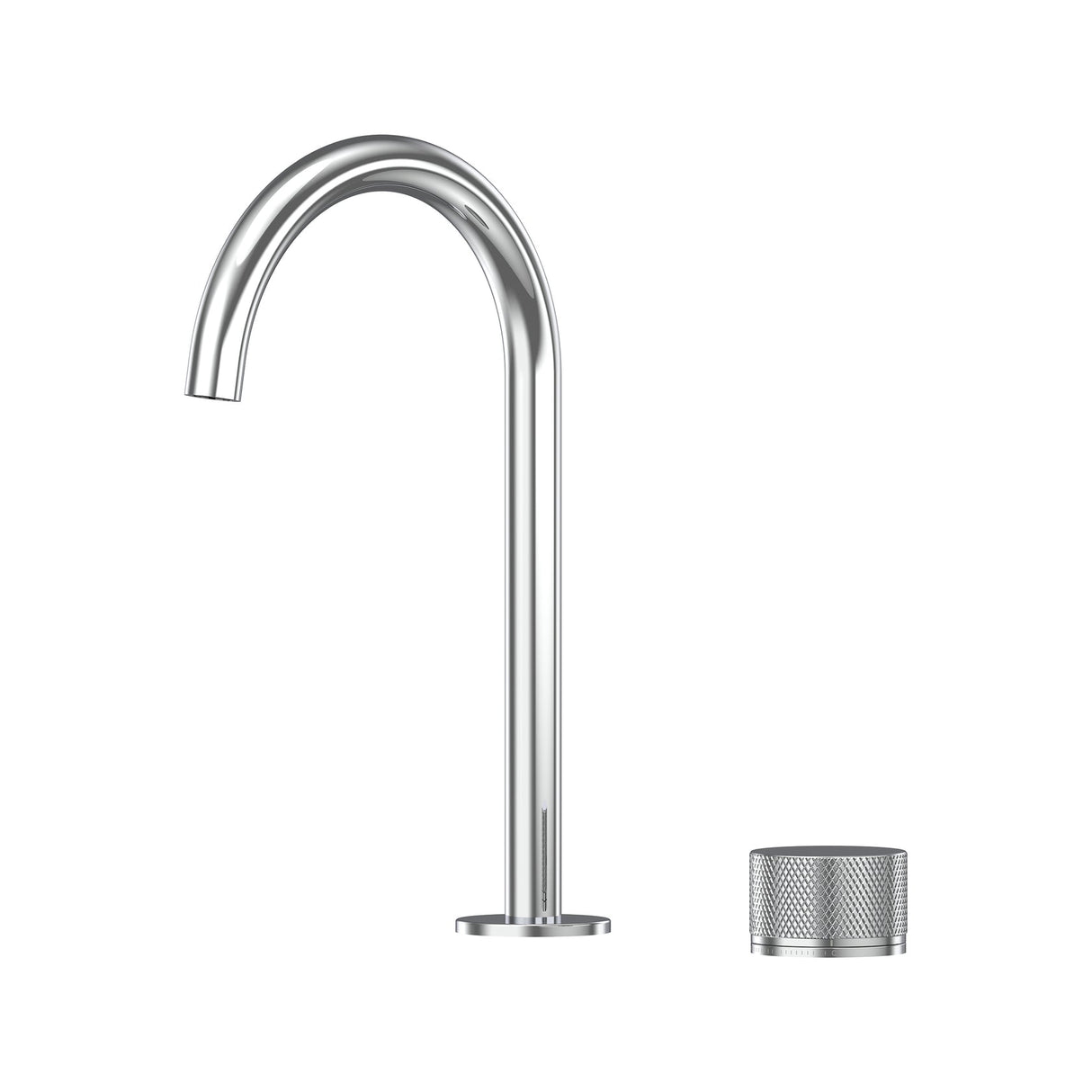 Leggero Hob Progressive Basin Mixer Set 175 Curved Spout Lead Free