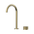Leggero Hob Progressive Basin Mixer Set 175 Curved Spout Lead Free