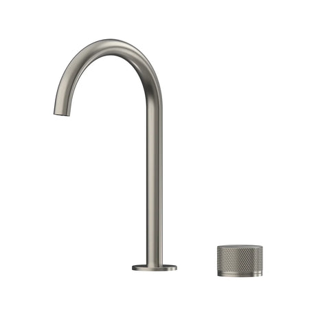 Leggero Hob Progressive Basin Mixer Set 175 Curved Spout Lead Free