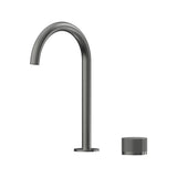 Leggero Hob Progressive Basin Mixer Set 175 Curved Spout Lead Free