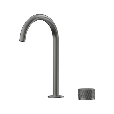 Leggero Hob Progressive Basin Mixer Set 175 Curved Spout Lead Free