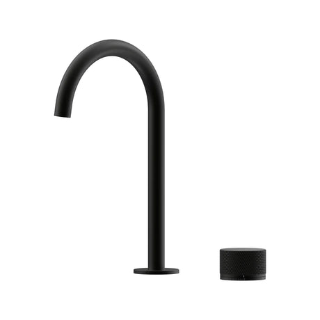 Leggero Hob Progressive Basin Mixer Set 175 Curved Spout Lead Free