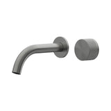Leggero Wall Basin/Bath Progressive Mixer Set 180 Curved Spout Lead Free