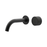 Leggero Wall Basin/Bath Progressive Mixer Set 180 Curved Spout Lead Free