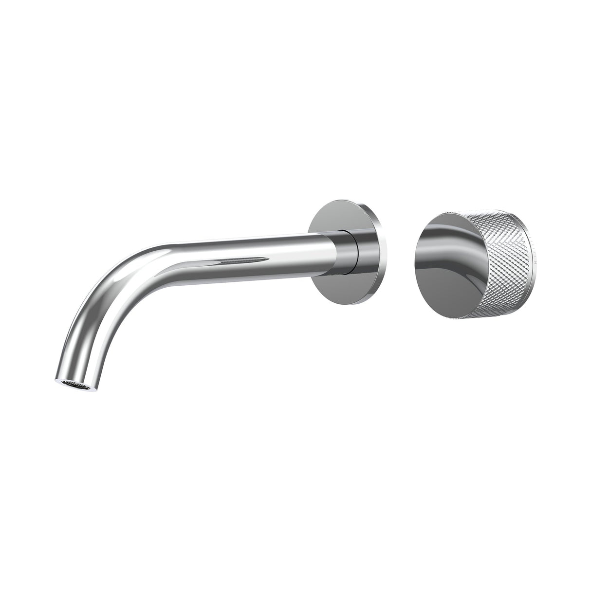 Leggero Wall Basin/Bath Progressive Mixer Set 220 Curved Spout Lead Free