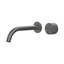 Leggero Wall Basin/Bath Progressive Mixer Set 220 Curved Spout Lead Free