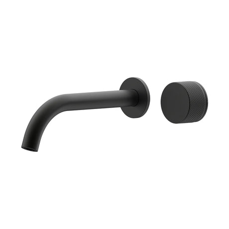 Leggero Wall Basin/Bath Progressive Mixer Set 220 Curved Spout Lead Free