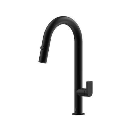 Lekki Pull Out Spray Sink Mixer 200 Curved Spout Lead Free